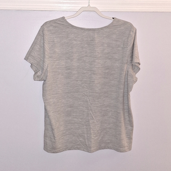 🌚 Muk Luks 2 piece cardigan and v-neck t-shirt. 1X - Picture 5 of 12